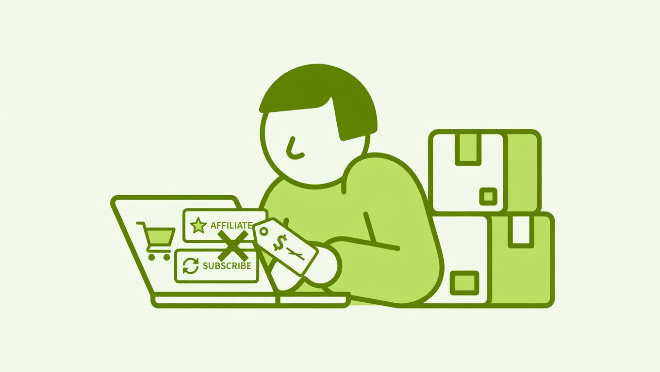 Shopify checkout showing affiliate code and subscription discount overlap